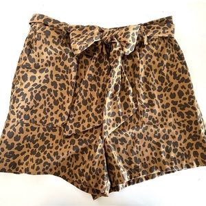 A New Day Leopard Shorts Size Medium